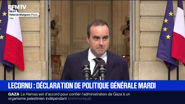 Sébastien Lecornu a rendez-vous mardi devant les députés : première grande échéance parlementaire pour le Premier ministre