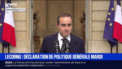 Sébastien Lecornu a rendez-vous mardi devant les députés : première grande échéance parlementaire pour le Premier ministre