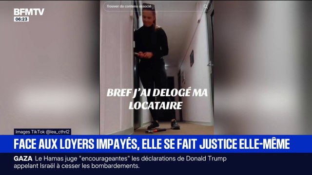 Face aux loyers impayés, cette propriétaire déloge elle-même sa locataire