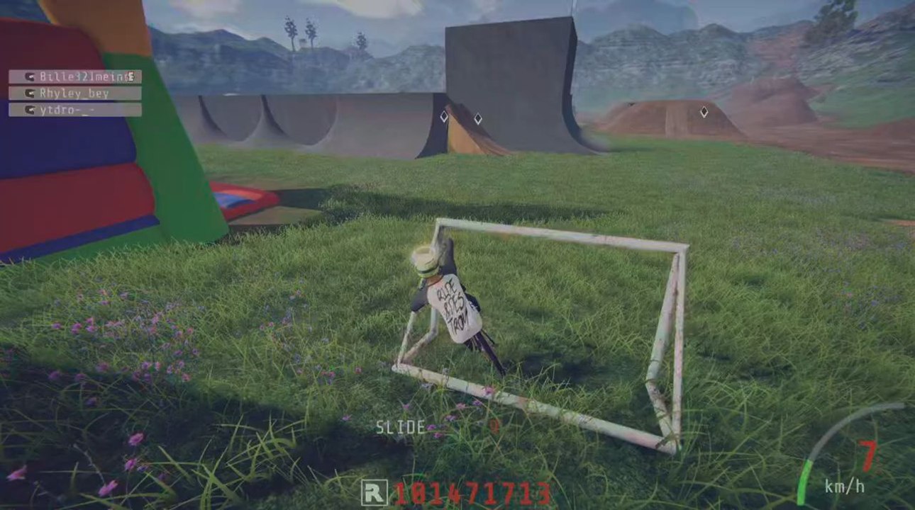 Descenders crazy glitch
