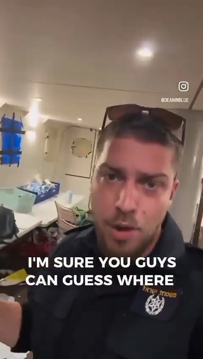 Le gouvernement Israélien affirme que "le flotille pour Gaza" avec les Insoumis ne transportait en réalité aucune nourriture, ni aucun médicaments pour les palestiniens : "Les cales sont quasiment vides !"