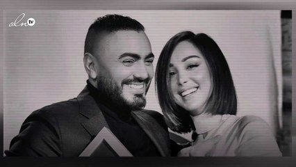 تامر حسني يحتفل بيوم الحب مع زوجته: ربنا يخليكي ليا ولأولادنا