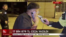 Kayseri'de plakasız trafiğe çıkan sürücü ‘dur' ihtarına uymadı