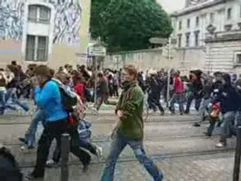 Manif lycéens Grenoble 15 mai