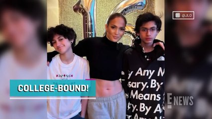 Jennifer Lopez Gives Update on Her Twins' College Plans _ E! News