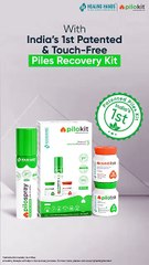 Complete 30-Day Piles Medicine Kit by Healing Hands