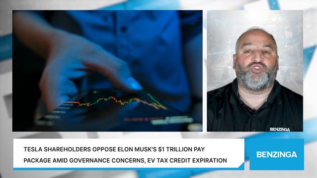 Tesla Shareholders Oppose Elon Musk's $1 Trillion Pay Package Amid Governance Concerns, EV Tax Credit Expiration