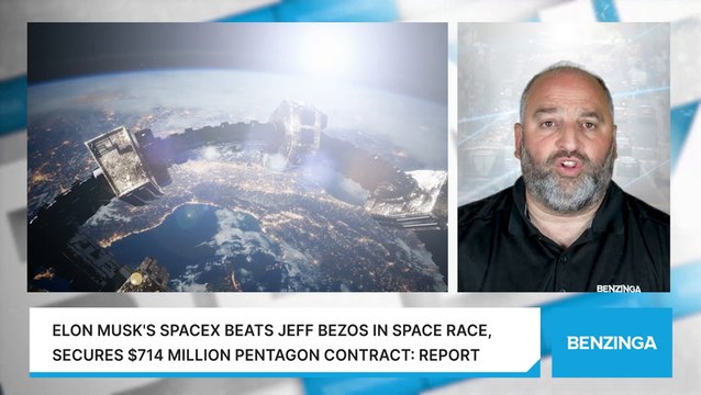 Elon Musk's SpaceX Beats Jeff Bezos In Space Race, Secures $714 Million Pentagon Contract: Report