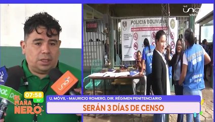 INICIA EL CENSO CARCELARIO