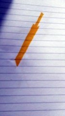 Spada gialla per barbie  fai da te