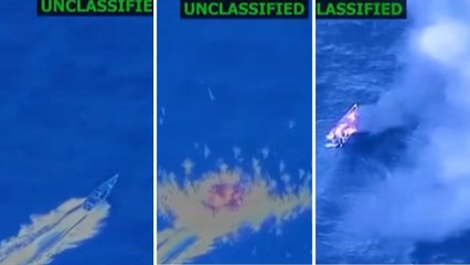 ABD Savunma Bakanı Hegseth uluslararası sularda "uyuşturucu yüklü tekneyi" vurduklarını belirtti