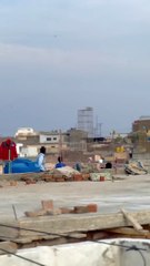 RAWAPINDI BASANT 2025 16 GETHI PATANG I BOO🥵 #howtomakepakistanikite #kiteflying #fighterkite