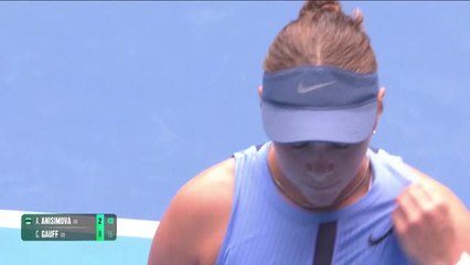 Pékin - Anisimova surclasse Gauff