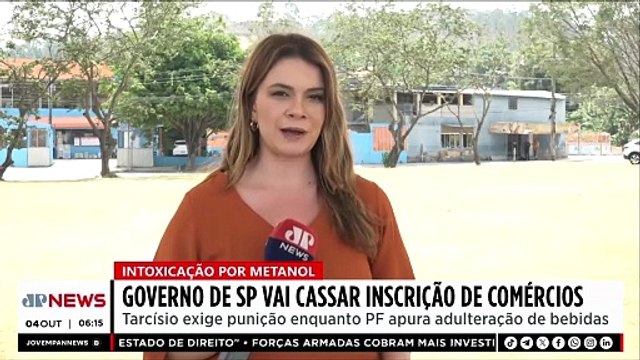 Tarcísio defende punição mais severa para venda de bebidas falsificadas