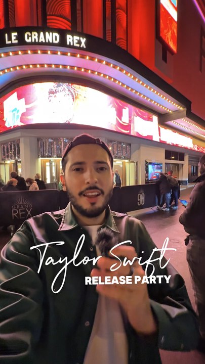 Release party officielle de The Life of a Showgirl au Grand Rex 🤯