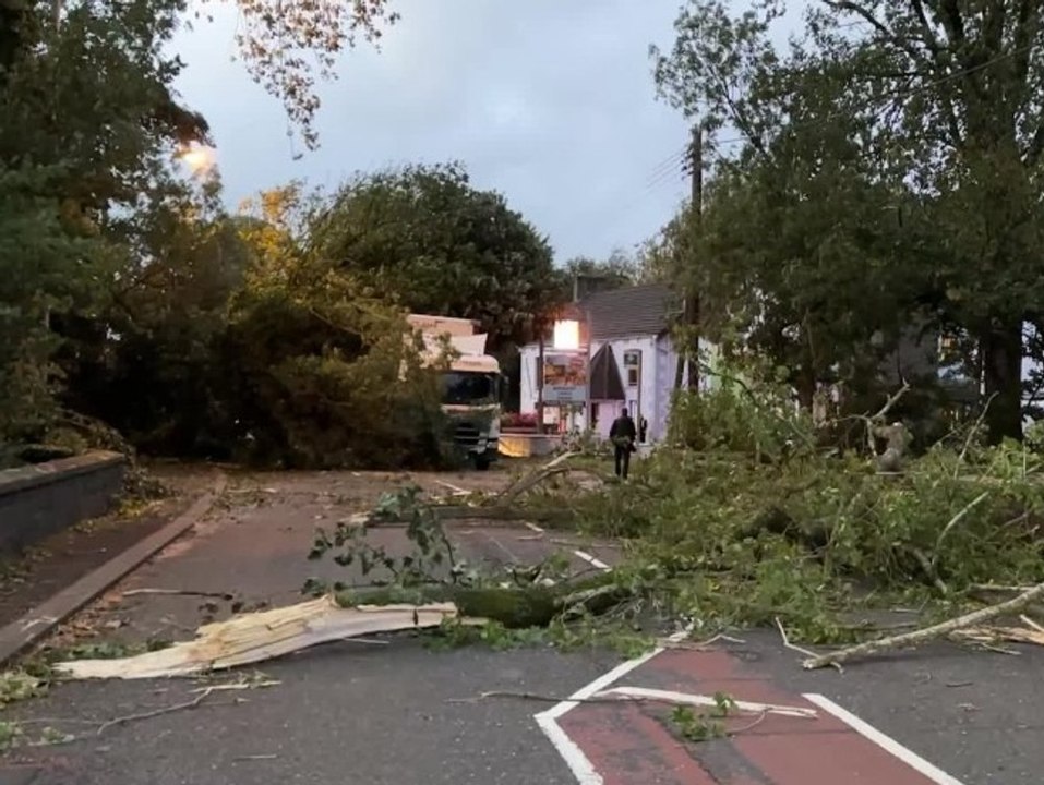 Heftiger Sturm in Großbritannien und Irland - ein Toter