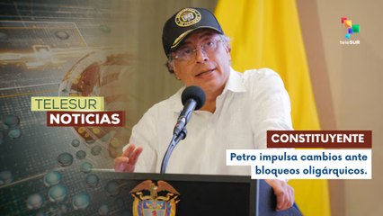 Pdte. Petro impulsa una nueva constituyente en respuesta al bloqueo del congreso