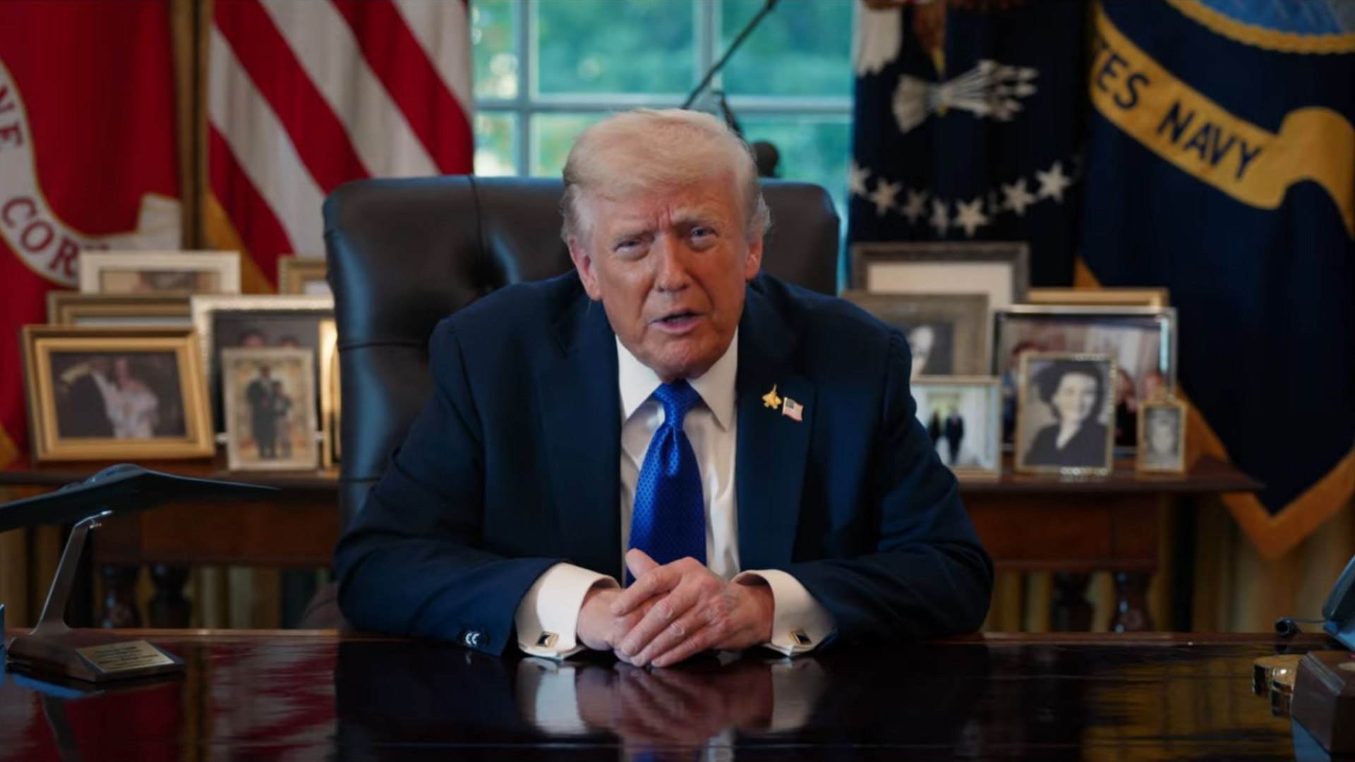 Trump celebra el inicio de un acuerdo con Hamás sobre Gaza: "Hoy es un gran día"