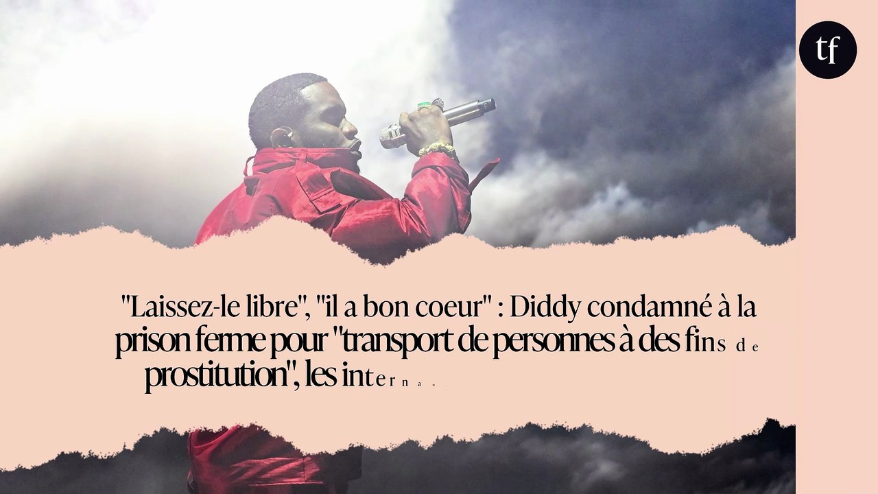 "Laissez-le libre", "il a bon coeur" : Diddy condamné à la prison ferme pour "transport de personnes à des fins de prostitution", les internautes expriment leur colère