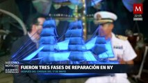 De la tragedia al renacimiento: el Buque Escuela Cuauhtémoc vuelve a navegar