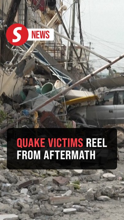 Search operation halted, victims reel from Cebu quake