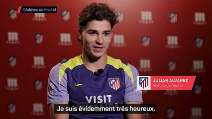 Julian Alvarez : "Un honneur" de jouer avec Griezmann