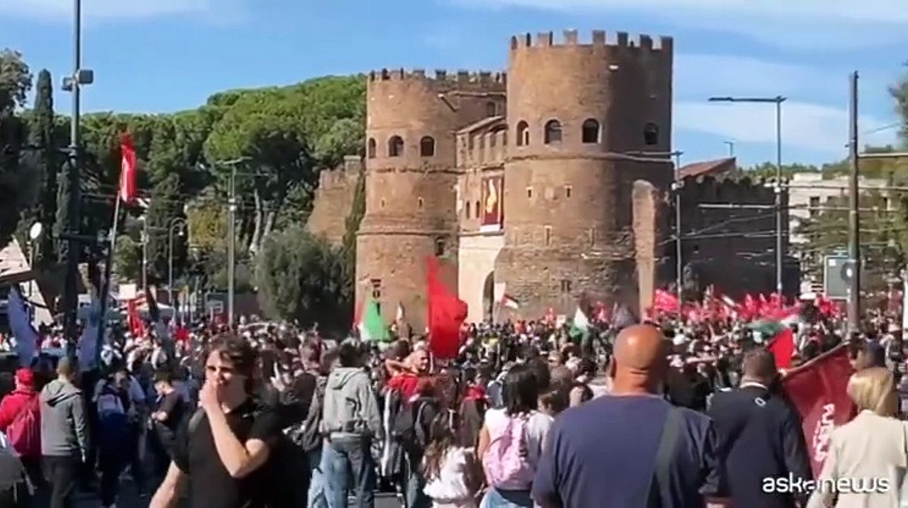Tutto pronto a Roma per la grande manifestazione per Gaza