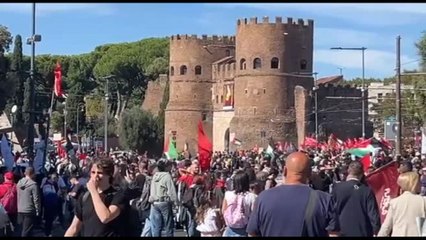Tutto pronto a Roma per la grande manifestazione per Gaza
