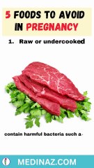 5 Foods to Avoid in Pregnancy | foods strictly avoid in pregnancy