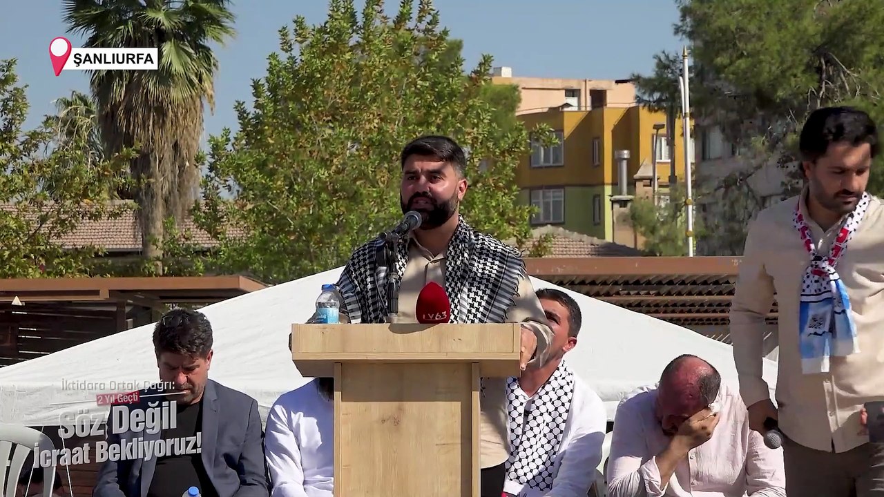 "Ortak Çağrı - Söz Değil İcraat Bekliyoruz!" Seyda Molla Ahmed Tuxubî’nin Konuşması - Şanlıurfa