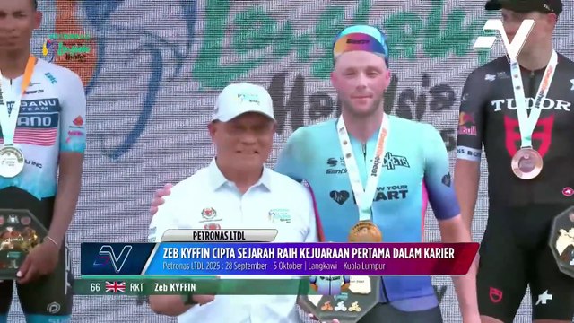 Pelumba Unibet Tietema Rockets, Zeb Kyffin cipta sejarah buat dirinya apabila muncul juara peringkat ke-7 LTDL 2025