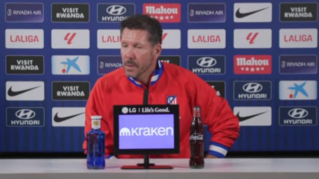 Rueda de prensa completa de Simeone, previa al Celta vs. Atlético de Madrid