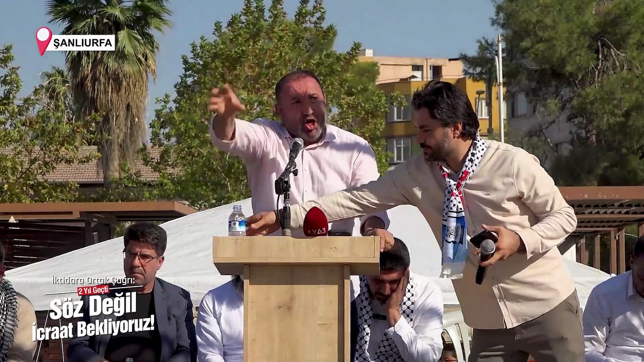 "Ortak Çağrı - Söz Değil İcraat Bekliyoruz!" Mehmet Emin Kutluay’ın Konuşması - Şanlıurfa
