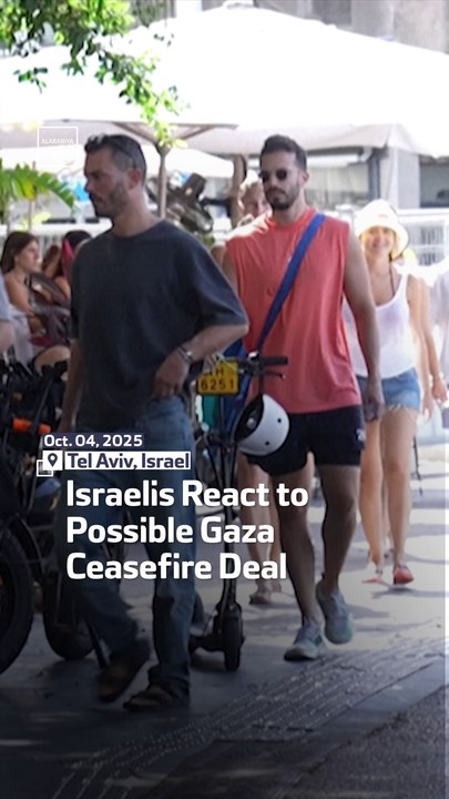 Israelis React To Possible Gaza Ceasefire Deal