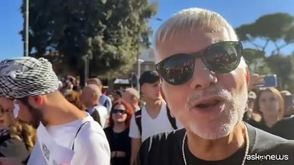 Gaza, Vendola al corteo: Meloni penosa, in piazza l'alternativa