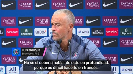 Luis Enrique, contrariado con las convocatorias de Kvaraskhelia y Joao Neves: "Yo siempre pienso en la salud de mis jugadores"