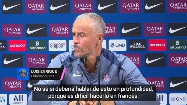 Luis Enrique, contrariado con las convocatorias de Kvaraskhelia y Joao Neves: Yo siempre pienso en la salud de mis jugadores