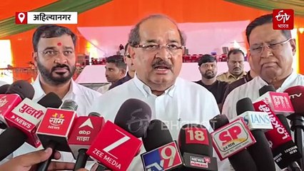 मंत्री राधाकृष्ण विखे पाटील यांनी रामदास कदम यांना सुनावलं; म्हणाले, "बाळासाहेब ठाकरे..."