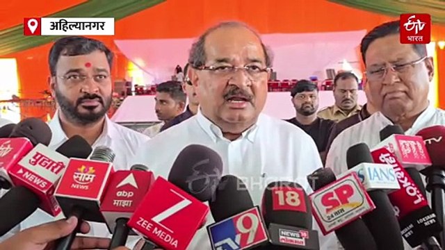 मंत्री राधाकृष्ण विखे पाटील यांनी रामदास कदम यांना सुनावलं; म्हणाले, बाळासाहेब ठाकरे...