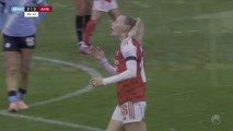 Kelly celebrates as she equalises against former club Man City