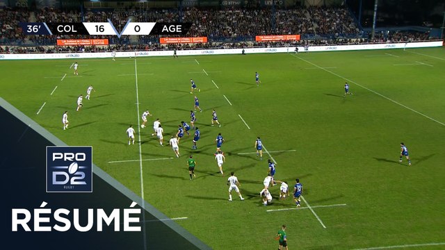 PRO D2 Saison 2025-2026 J06 - Résumé Colomiers Rugby - SU Agen