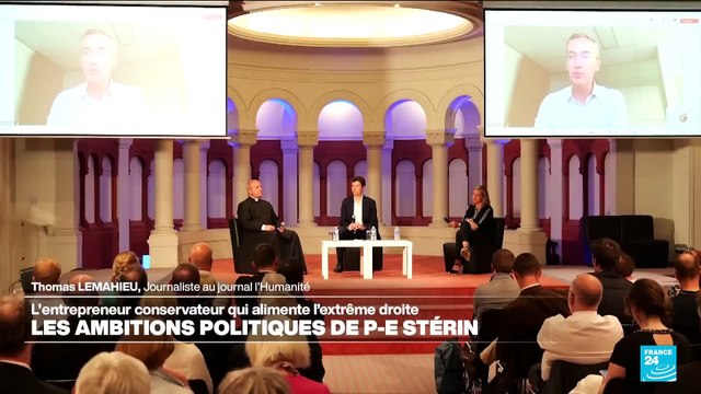 La chaîne France 24 dresse le portrait du milliardaire Pierre-Edouard Stérin