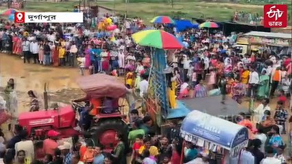 লাউদোহায় 200 বছর ধরে চলে আসছে দুর্গাপুজোর কার্নিভাল, দেখতে ভিড় জনতার