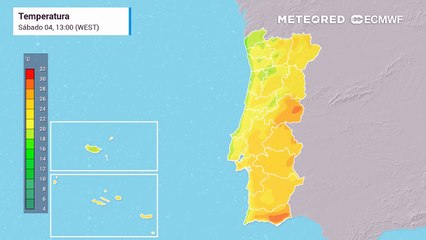 Temperaturas em Portugal continental vão subir neste domingo, 5 de outubro