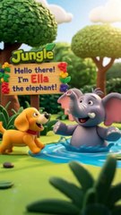 dog & elephant friendship shorts video story #cute #elephant # dog