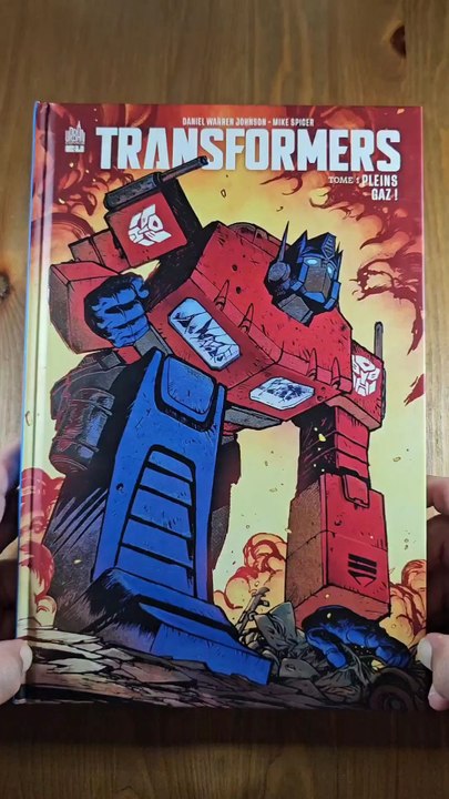 Je viens de lire Transformers Pleins Gaz!