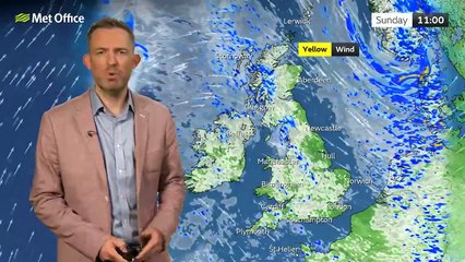 Met Office Sunday Morning Weather Forecast 05/10/2025