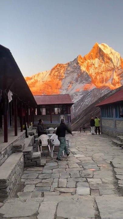 Beautiful Annapurna Base Camp In Nepal🇳🇵🇳🇵