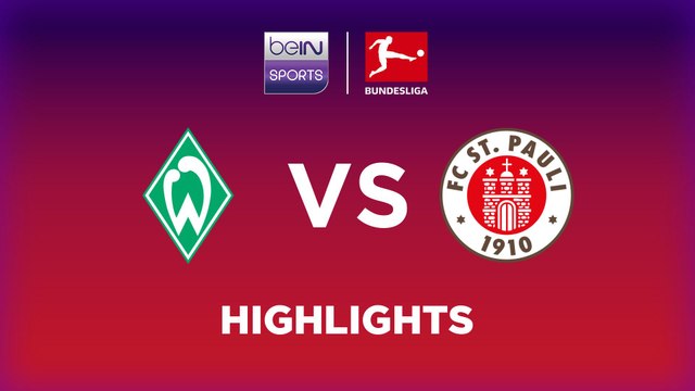 Highlights_SV Werder Bremen vs. FC St. Pauli_Matchday 06_ACT