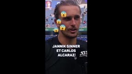 Shanghai - Zverev : "Les directeurs de tournois veulent qu'Alcaraz et Sinner réussissent partout !"